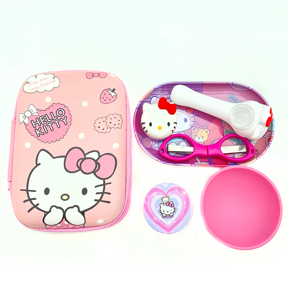 A613 Hello Kitty Smoking Kit With 40mm Grinder