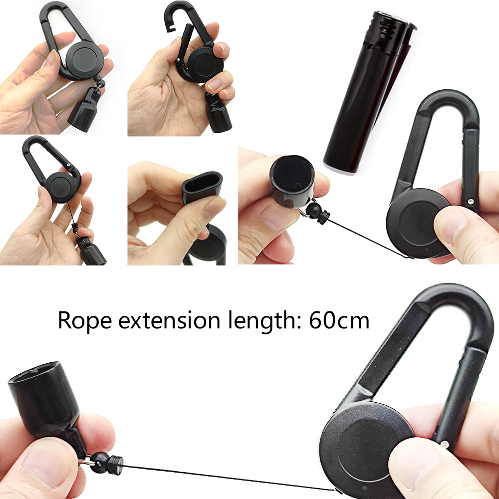 A134 Lighter Holder Customized LOGO/Customized Color 19mm and 24mm Different Size