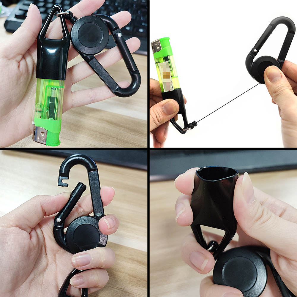 A134 Lighter Holder Customized LOGO/Customized Color 19mm and 24mm Different Size