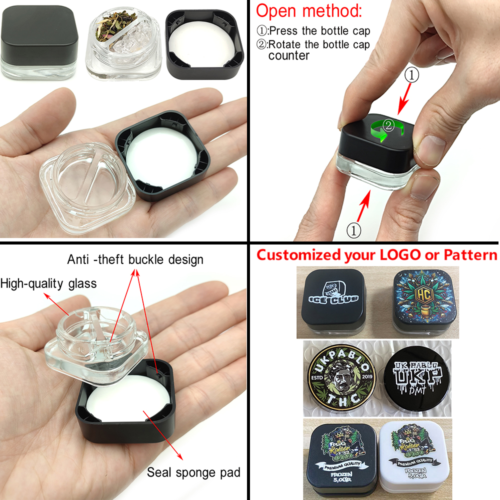 A3030 Glass Storage Box Customized LOGO/Customized Pattern Different Size