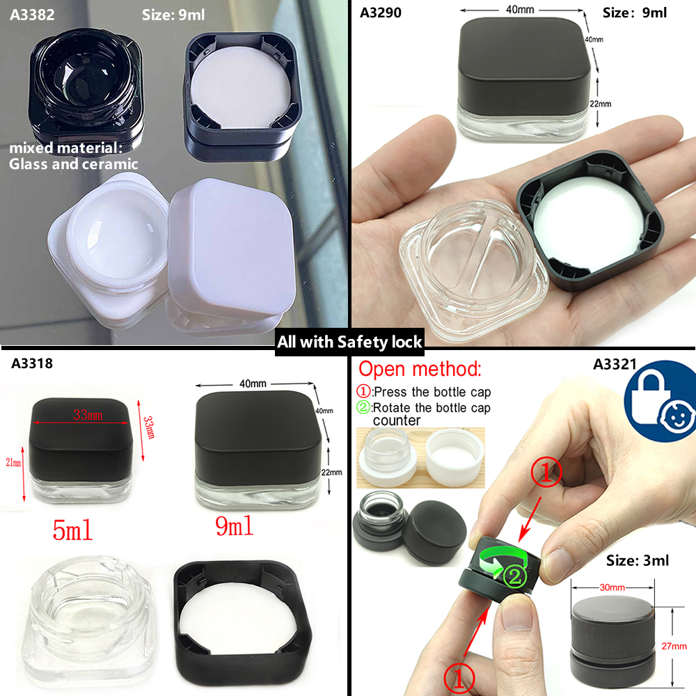 A3030 Glass Storage Box Customized LOGO/Customized Pattern Different Size