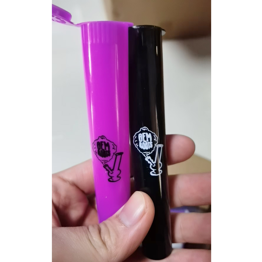 A3240 Plastic Storage Tube Customized LOGO For Rolling Paper Or Other Different Item