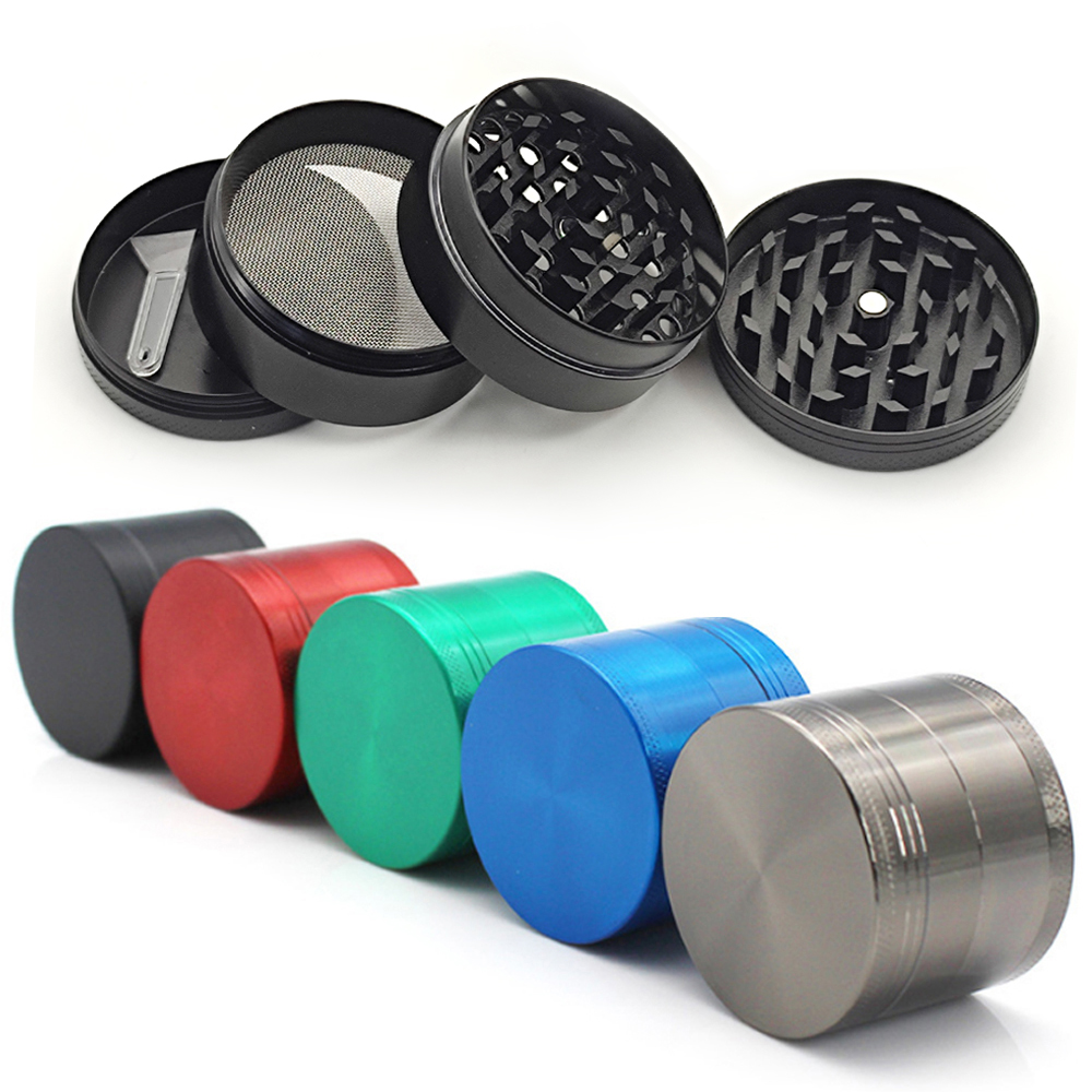 A1001 Metal Grinder Customized LOGO Or Pattern 40/50/63/75/100mm Diameter