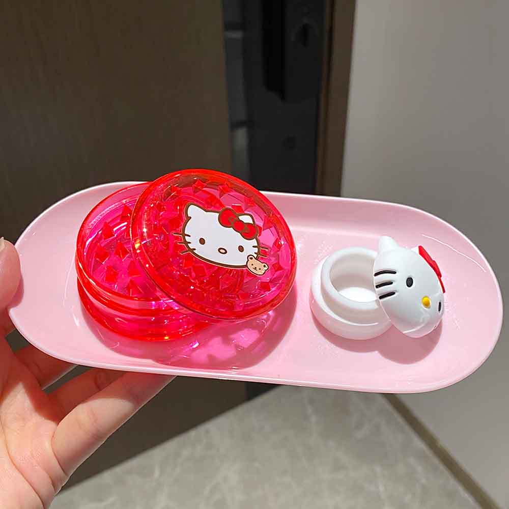 A547 Smoking Set With Tray Grinder Jar Hot Sell