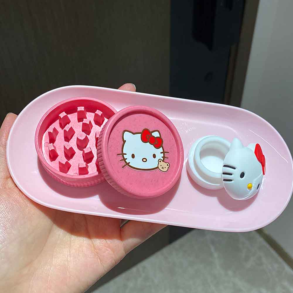 A547 Smoking Set With Tray Grinder Jar Hot Sell