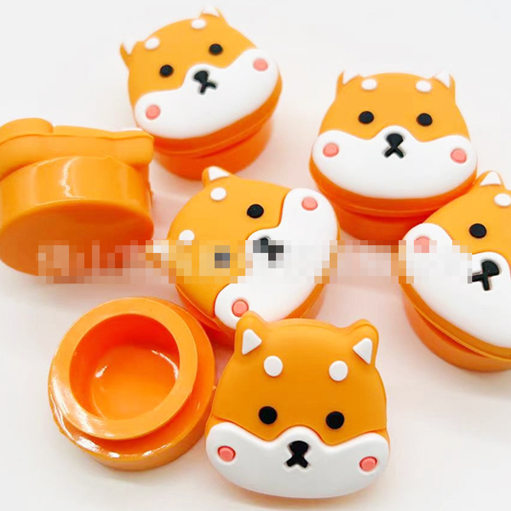 A3408 Corgi Dog Silicone Jar 5ml Size Hot Sell