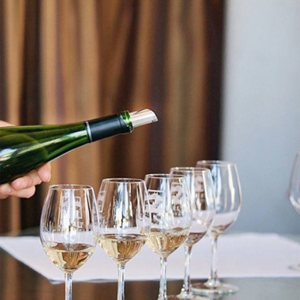 A9002 Metal Wine Pouring Tablets Customized LOGO Single-Sided Printing Hot Sell