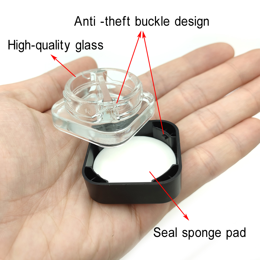 A3409 Glass Box 9ml Customized LOGO Hot Sell