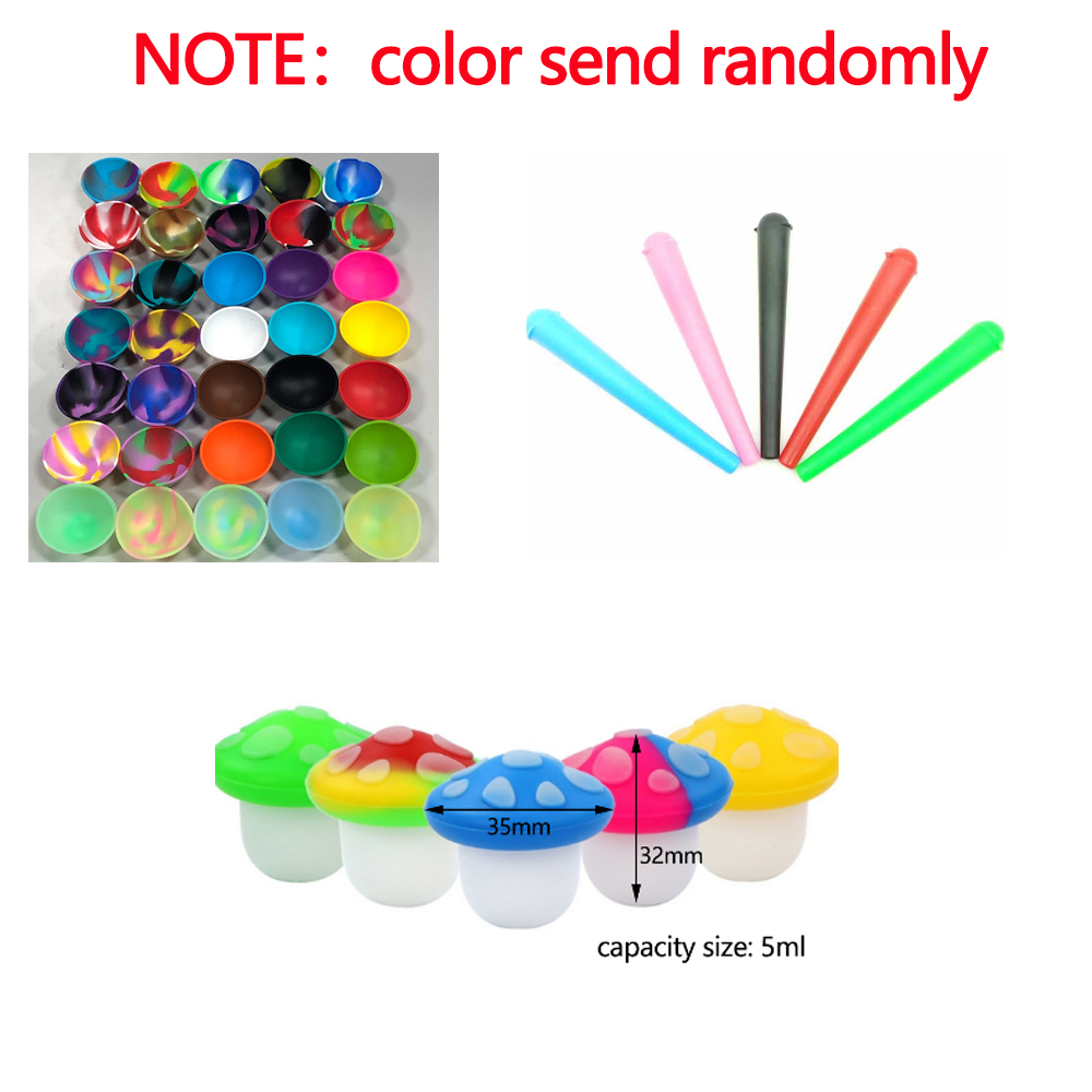 A818 Smoking Set ( With Tray/50mm Grinder/Silicone Bowl/Jar/Plastic Tube/Lighter Holder)