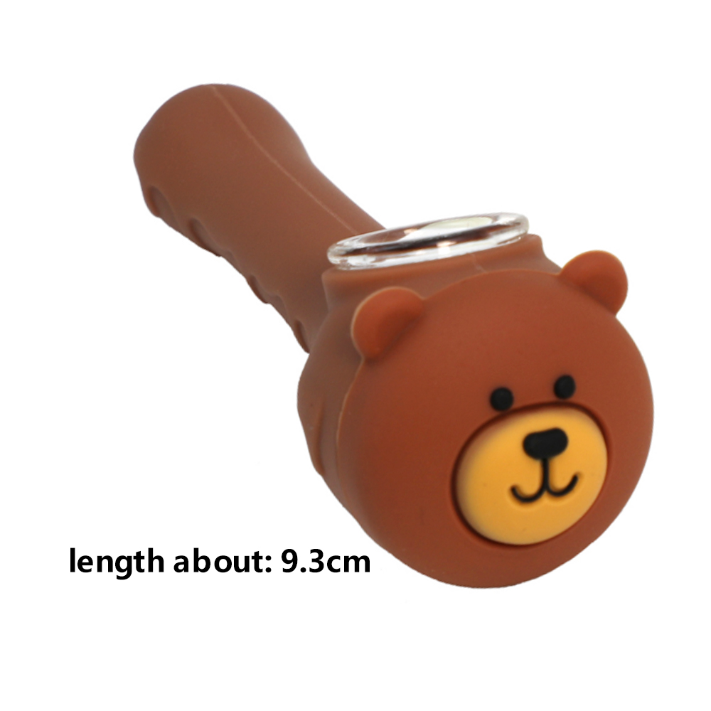 A1991 Bear Silicone Pipe Hot Sell