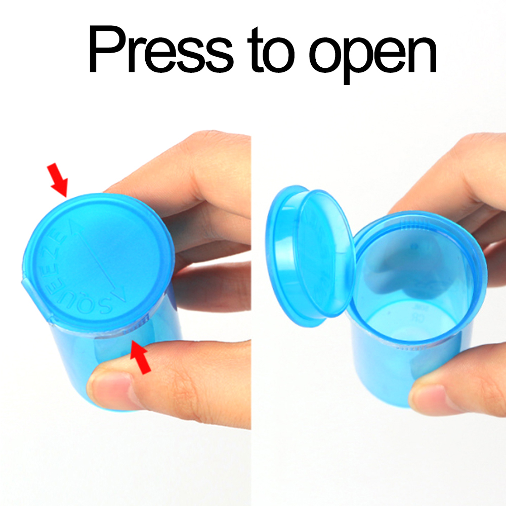 A3341 Pop Plastic Box 25ml 50ml 80ml 110ml Hot Sell Customized LOGO