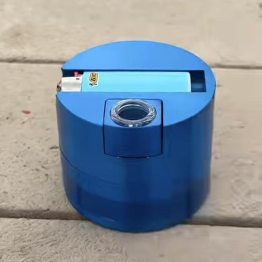 A1185 Metal Grinder 75mm Can Carry Small Size Bic Lighter With Pipe Function Hot Sell