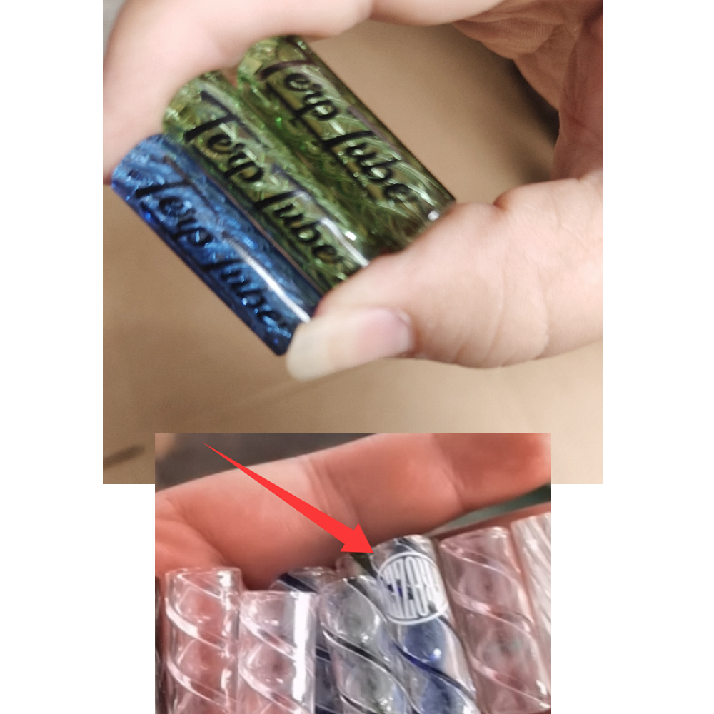 A824 Glass Mouthpiece 7Hole Hot Sell 12mm Diameter and 30mm Length