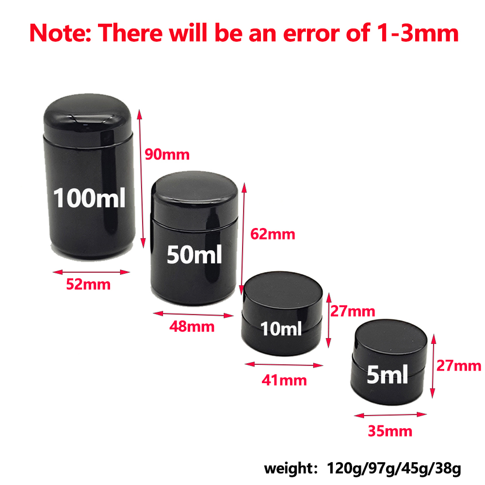 A3412 Glass Storage Box Protect Against UV Rays 100ml/50ml/10ml/5ml Hot Sell