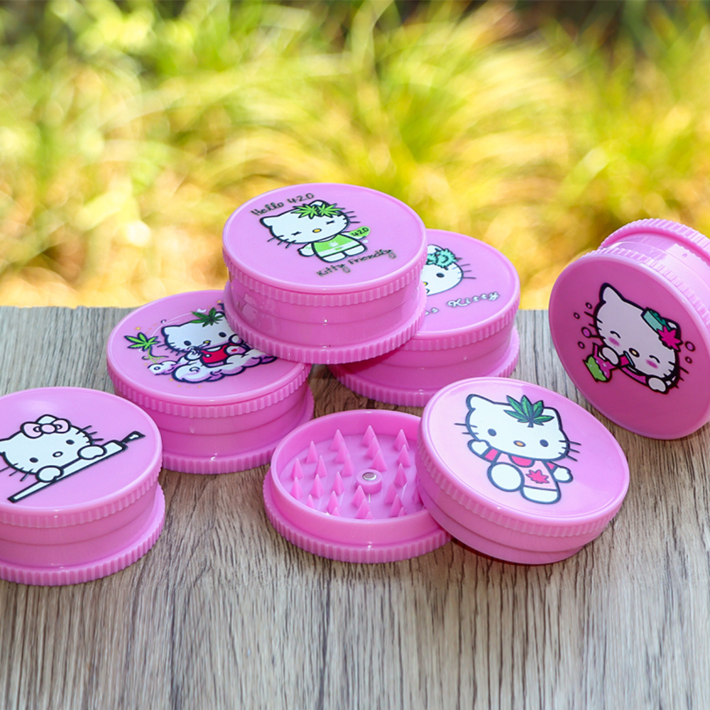 A1203 Plastic Grinder 60mm Hello Kitty