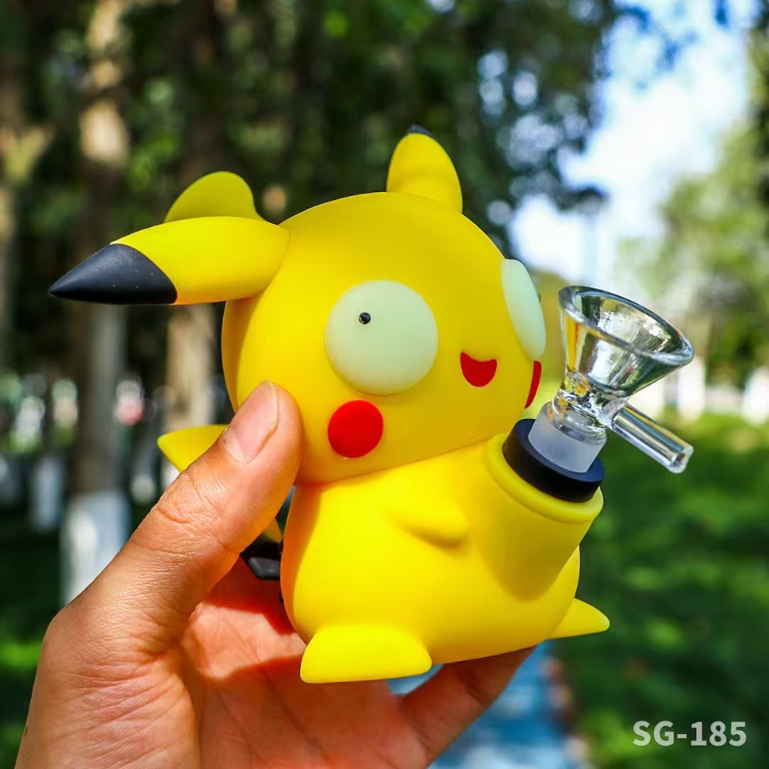 A2016 Pikachu Silicone Bong Pipe