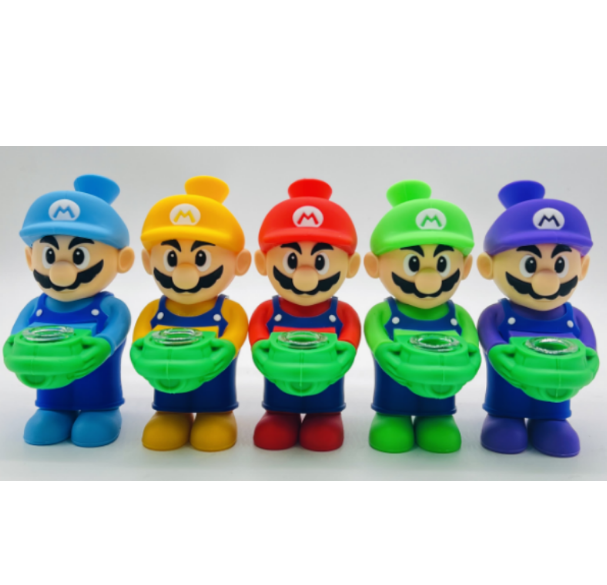 A2032 Mario Silicone Bong Pipe