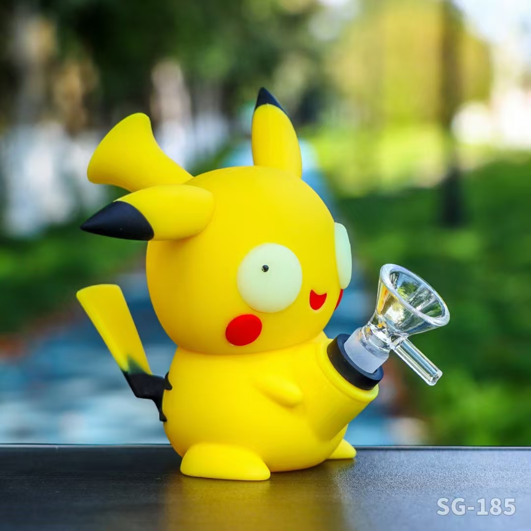 A2016 Pikachu Silicone Bong Pipe