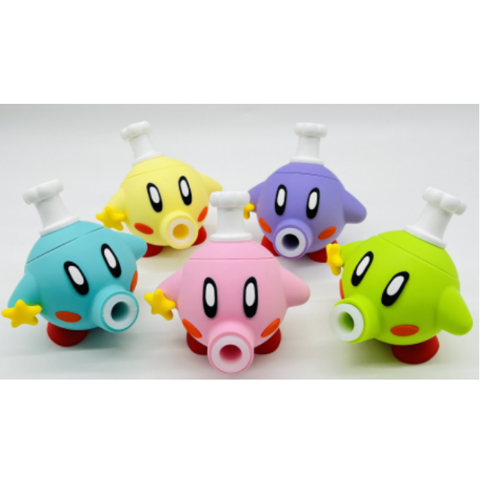 A2035 Kirby Silicone Bong Pipe