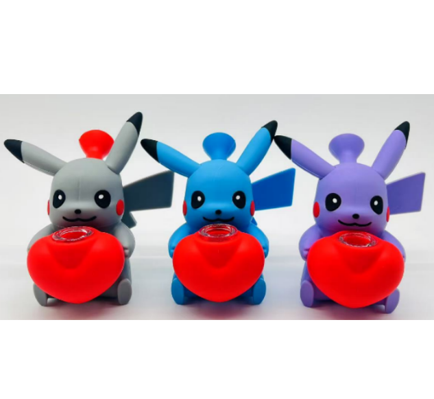 A2043 Pikachu Silicone Pipe