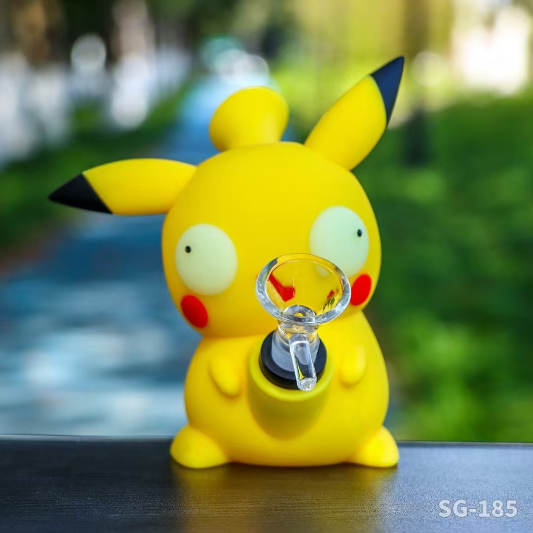 A2016 Pikachu Silicone Bong Pipe