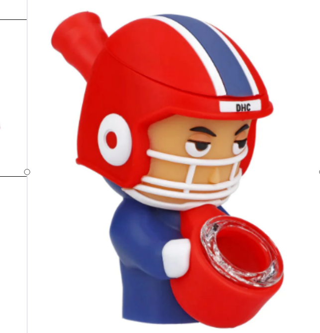 A2027 Goalkeeper Silione Bong Pipe