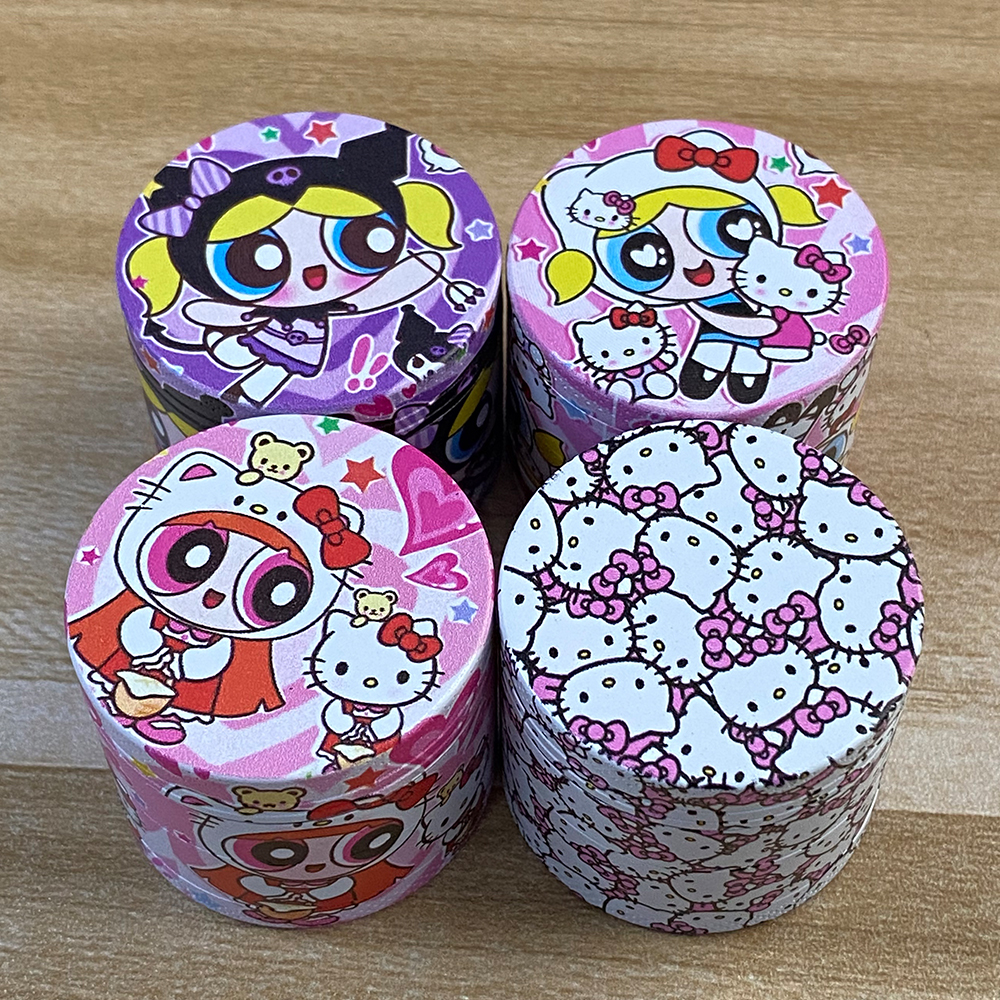 A1165 The Powerpuff Girls Metal Grinder 40/50/63mm 4Layer