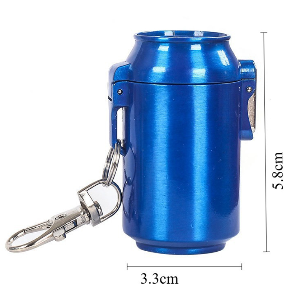 A852 Coca Cola Metal Ashtray With Keychain