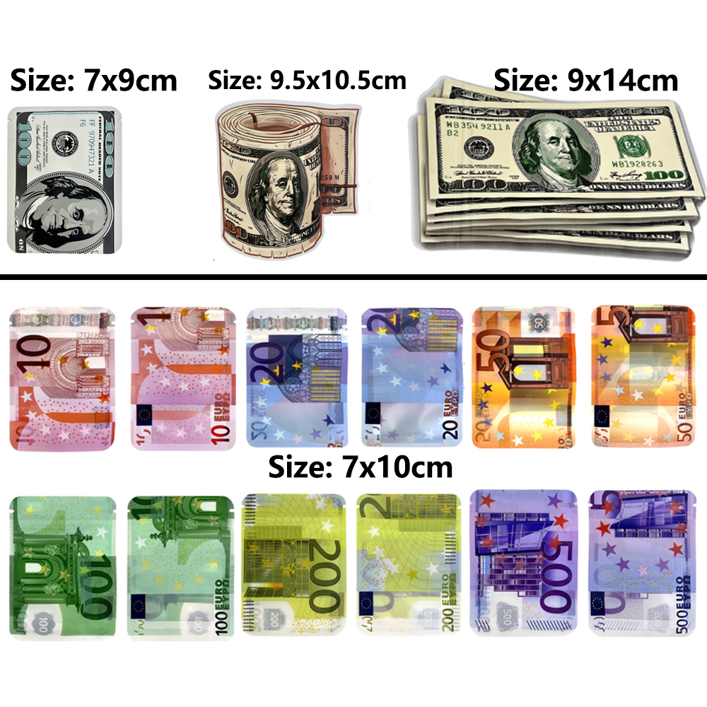 A856 USD Pattern Bags Pocket For 3.5g and 1g