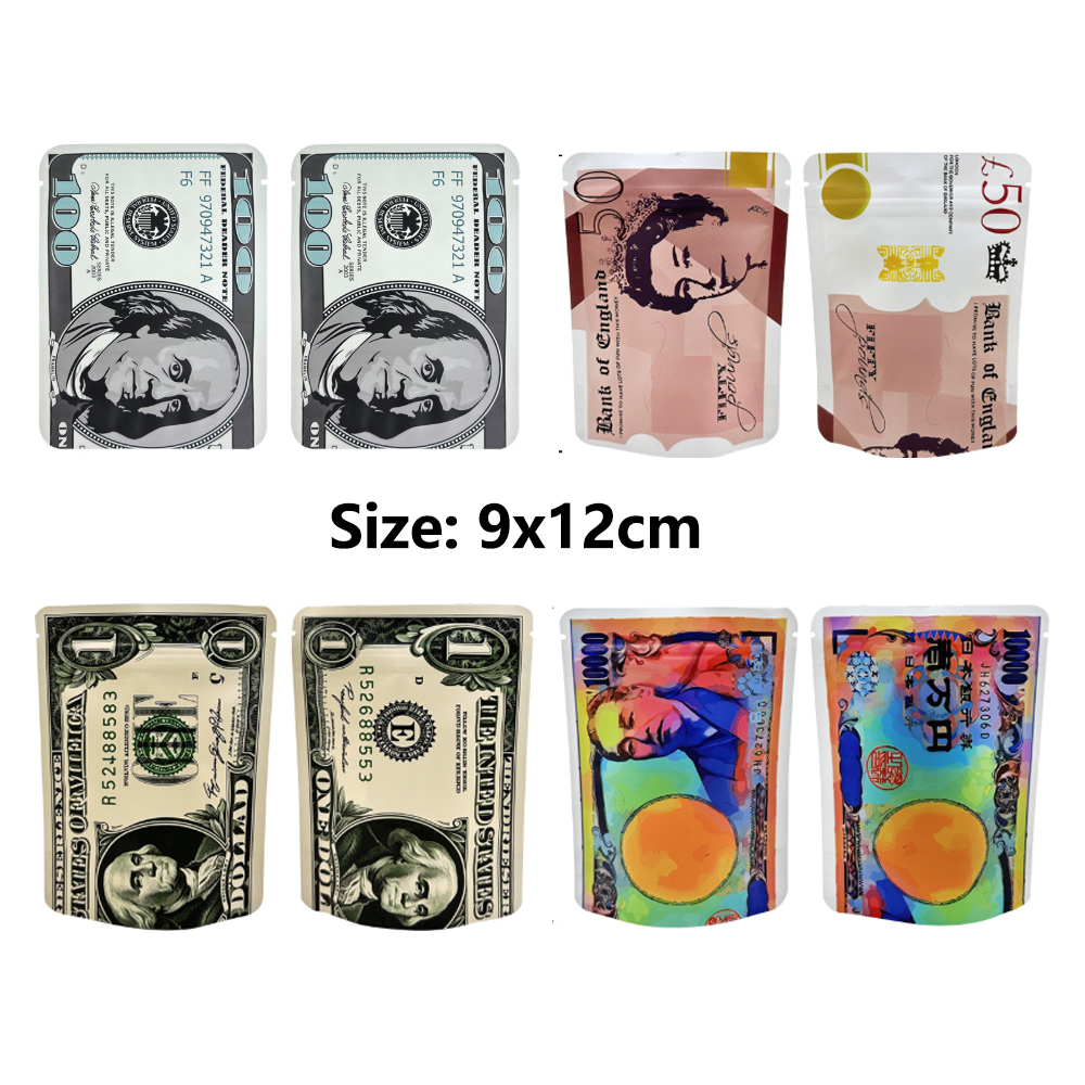 A856 USD Pattern Bags Pocket For 3.5g and 1g