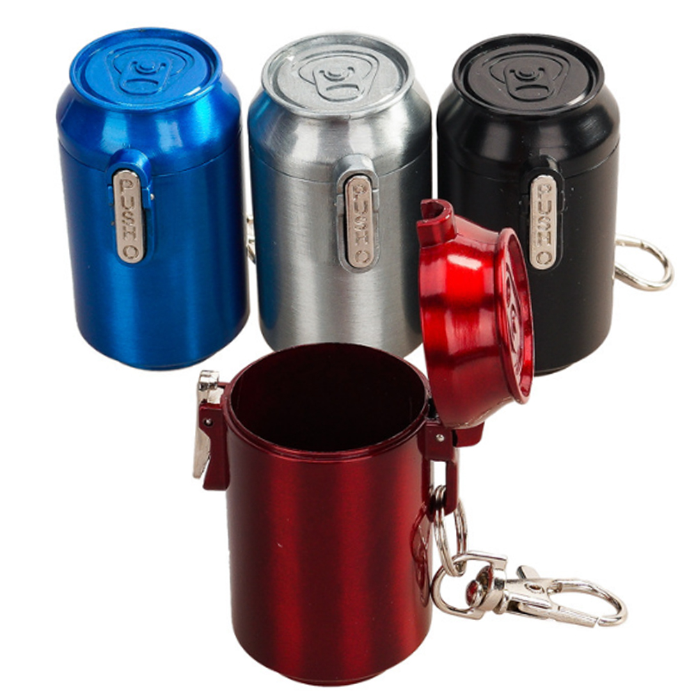 A852 Coca Cola Metal Ashtray With Keychain