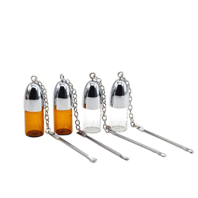 A708 Glass Storage Case With Spoon