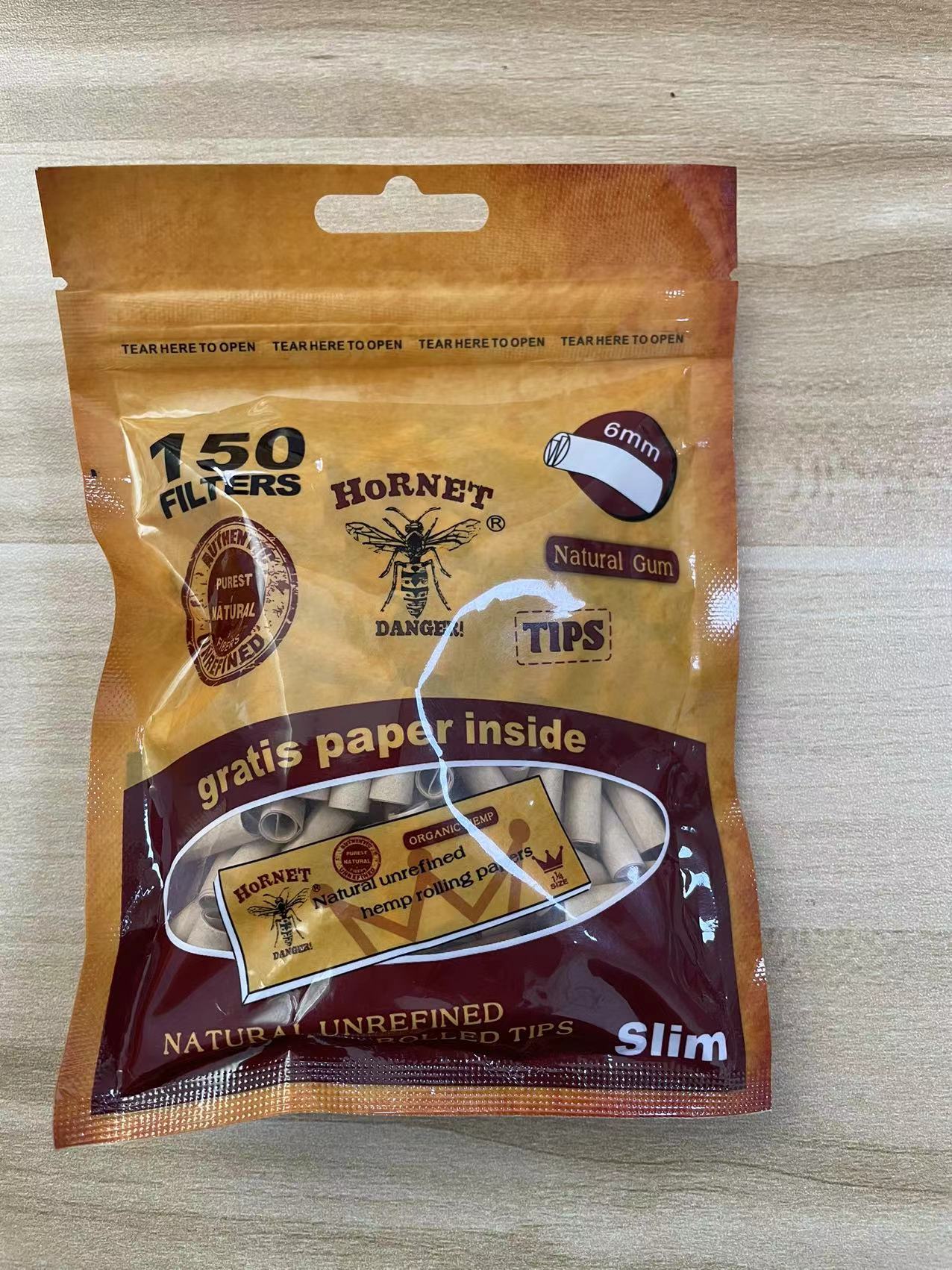 A399 Mouthpiece 6mm Diameter With 1pack Rolling Paper