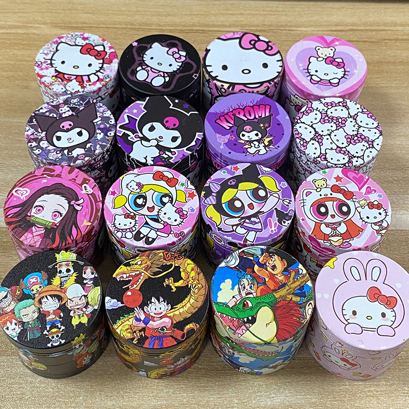 A1165 The Powerpuff Girls Metal Grinder 40/50/63mm 4Layer