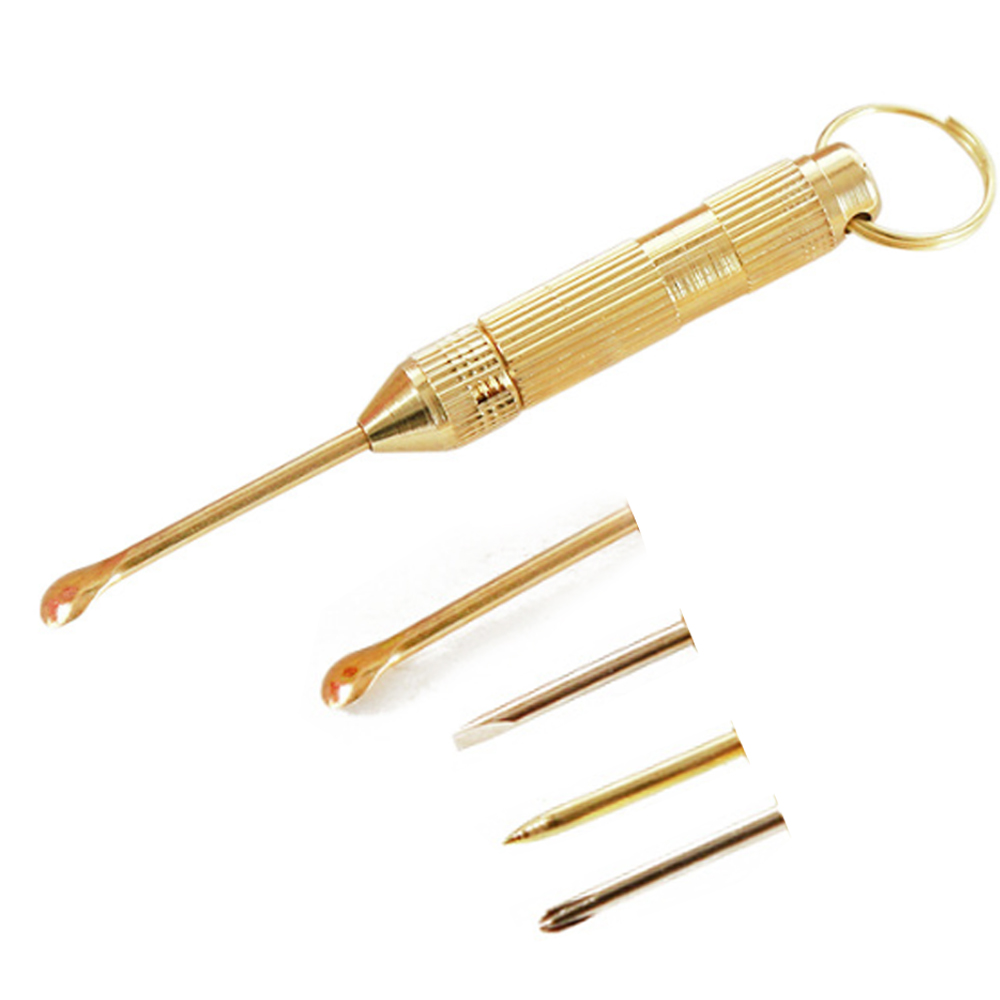 A799 Small Spoon For Snuff Sniffer With Keychain