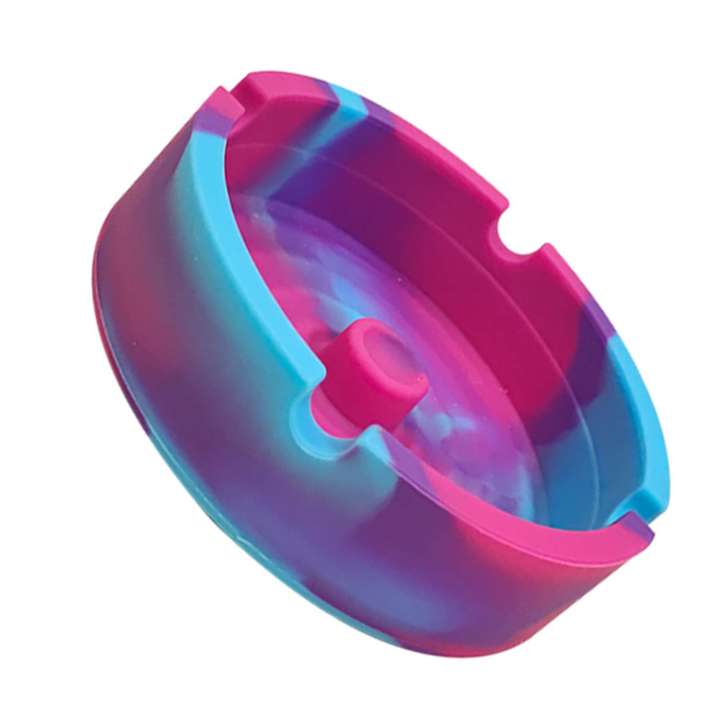 A877 Silicone Ashtray With Cigarette Holder Function