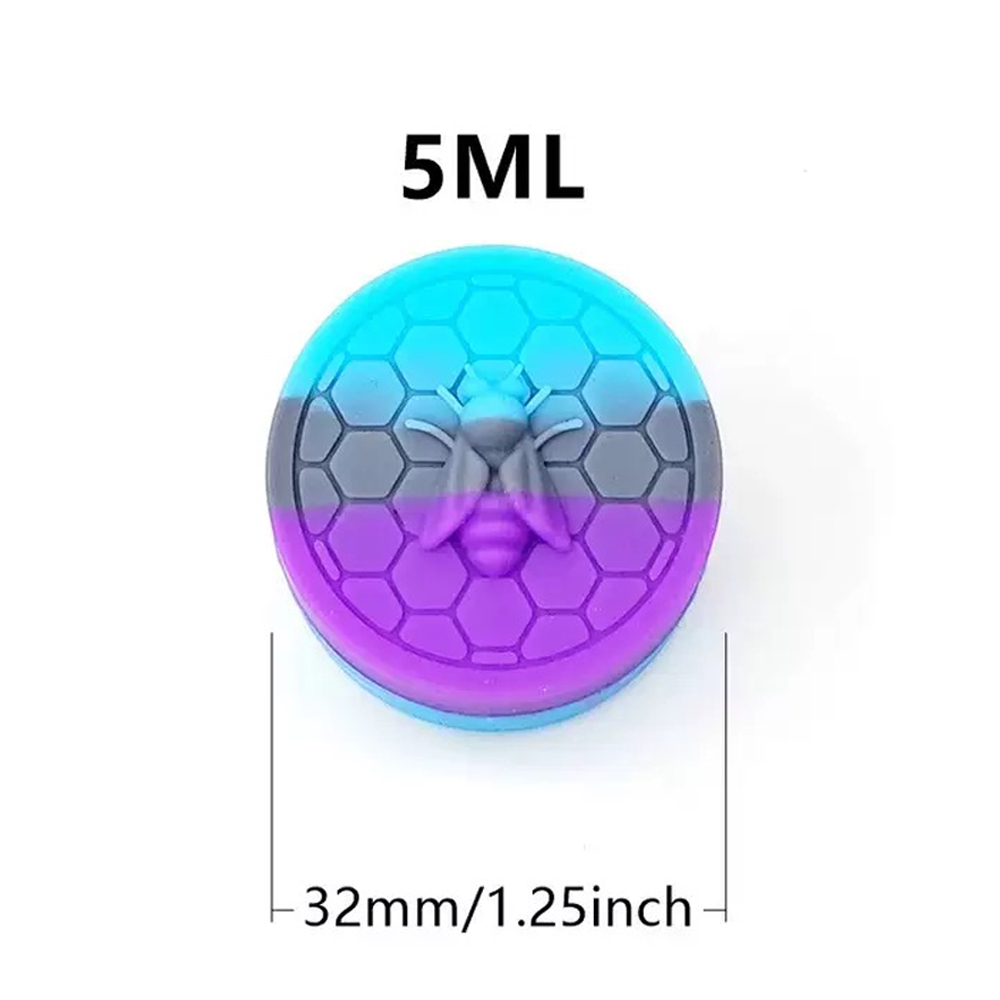 A3436  Bee Silicone Jar 5ml Size