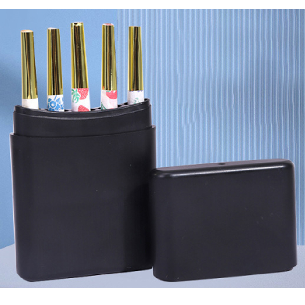 A880 Plastic Rolling Paper Storage Case 5Hole