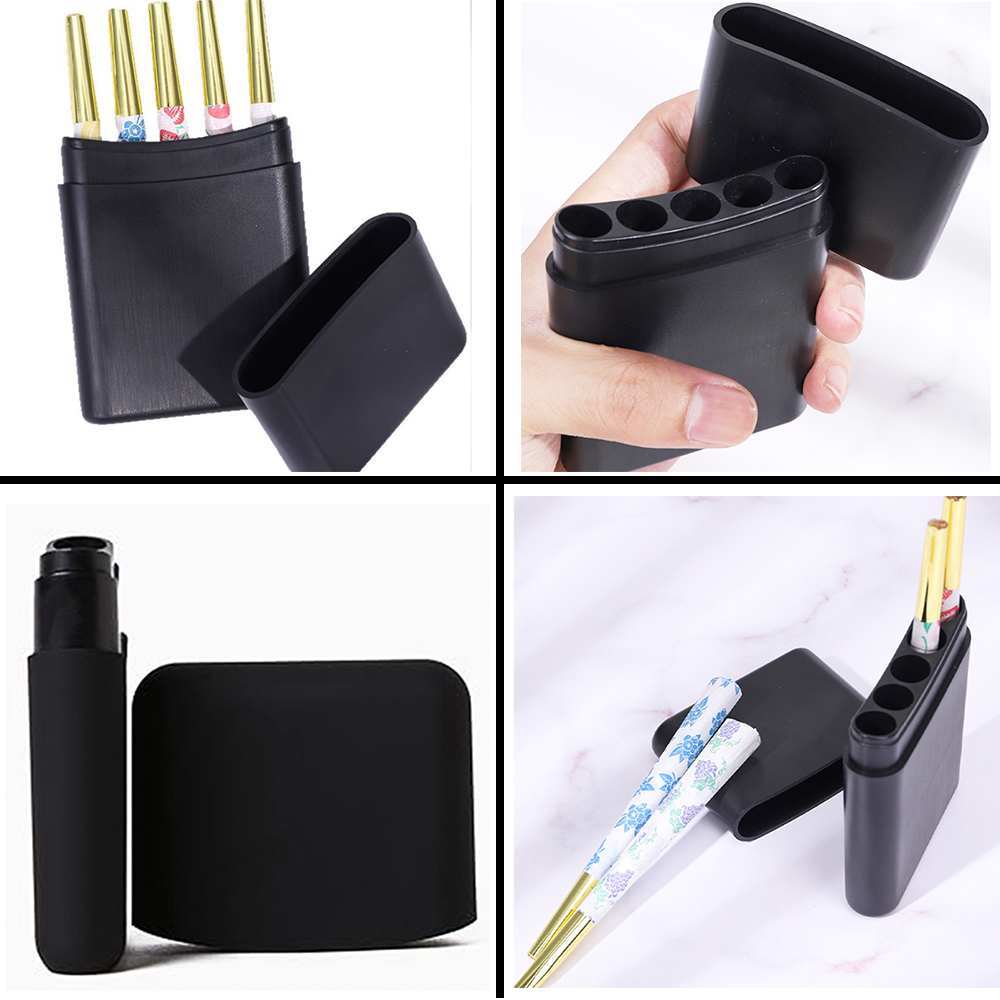 A880 Plastic Rolling Paper Storage Case 5Hole