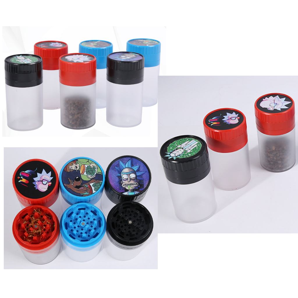 A1208 Rick Plastic Grinder 60mm With Storage Case Function