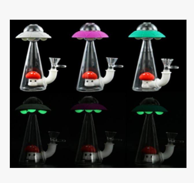 A2063 Glass Bong and About 18cm High