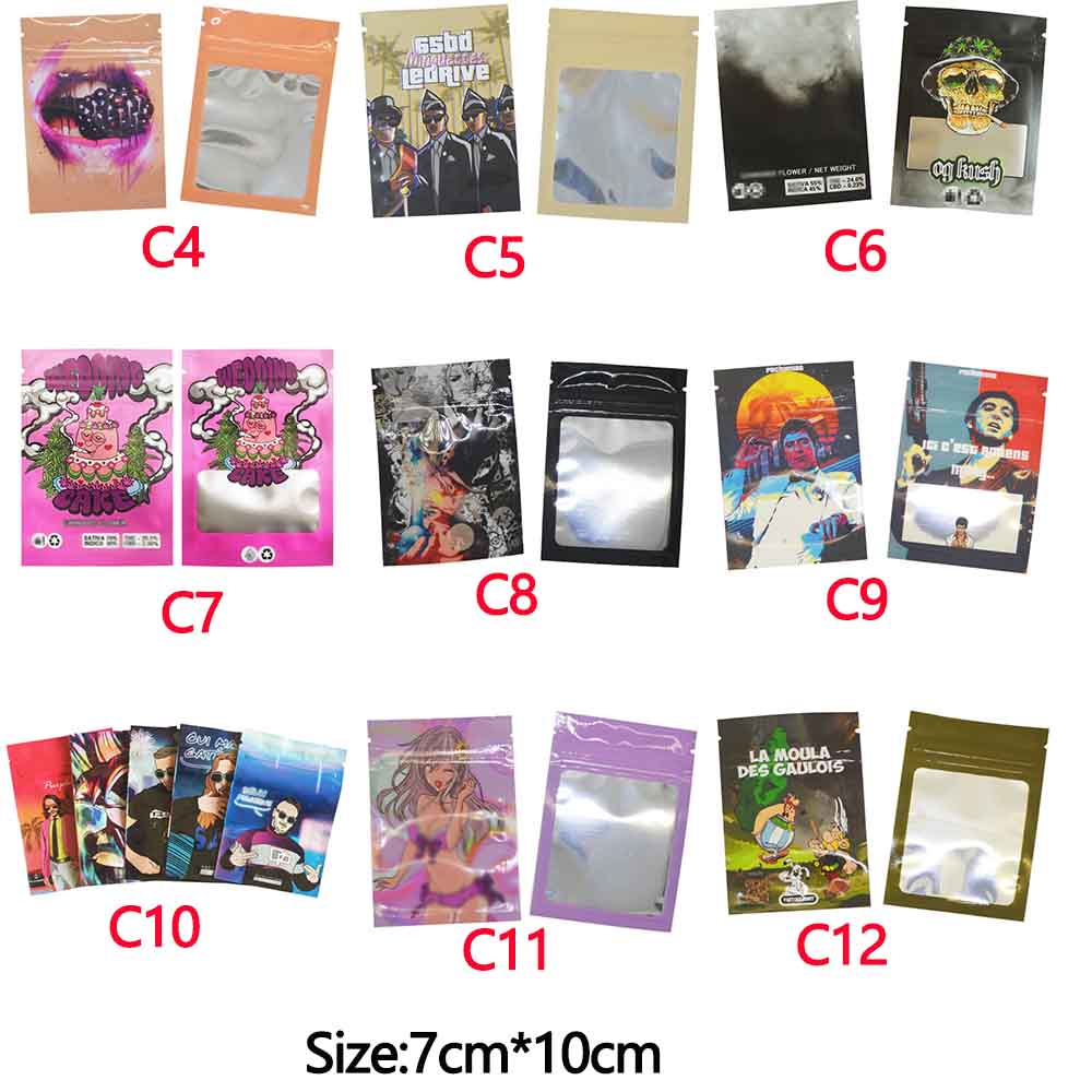 A858 Pocket 7x10cm Size For 1g and Many Different Model to chooes