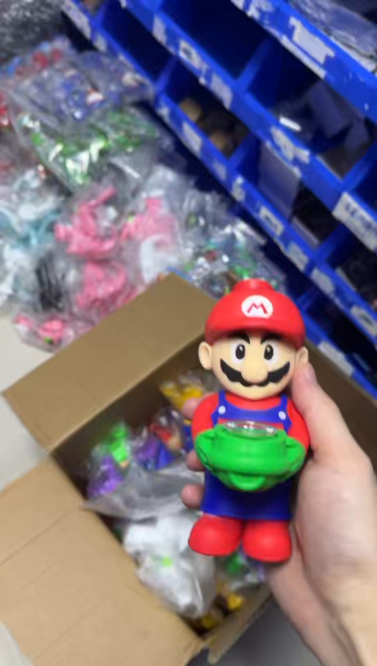 A2032 Mario Silicone Bong Pipe
