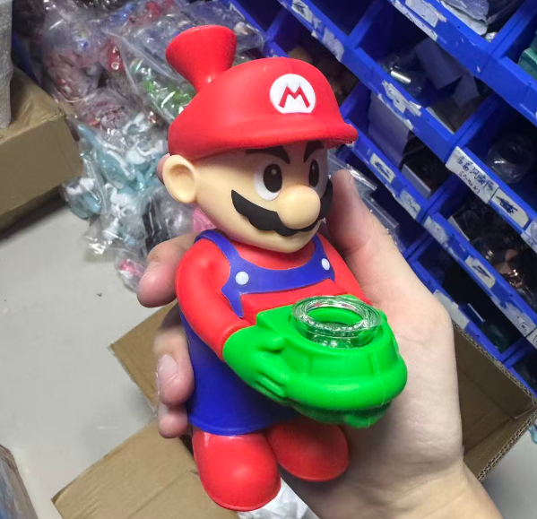 A2032 Mario Silicone Bong Pipe