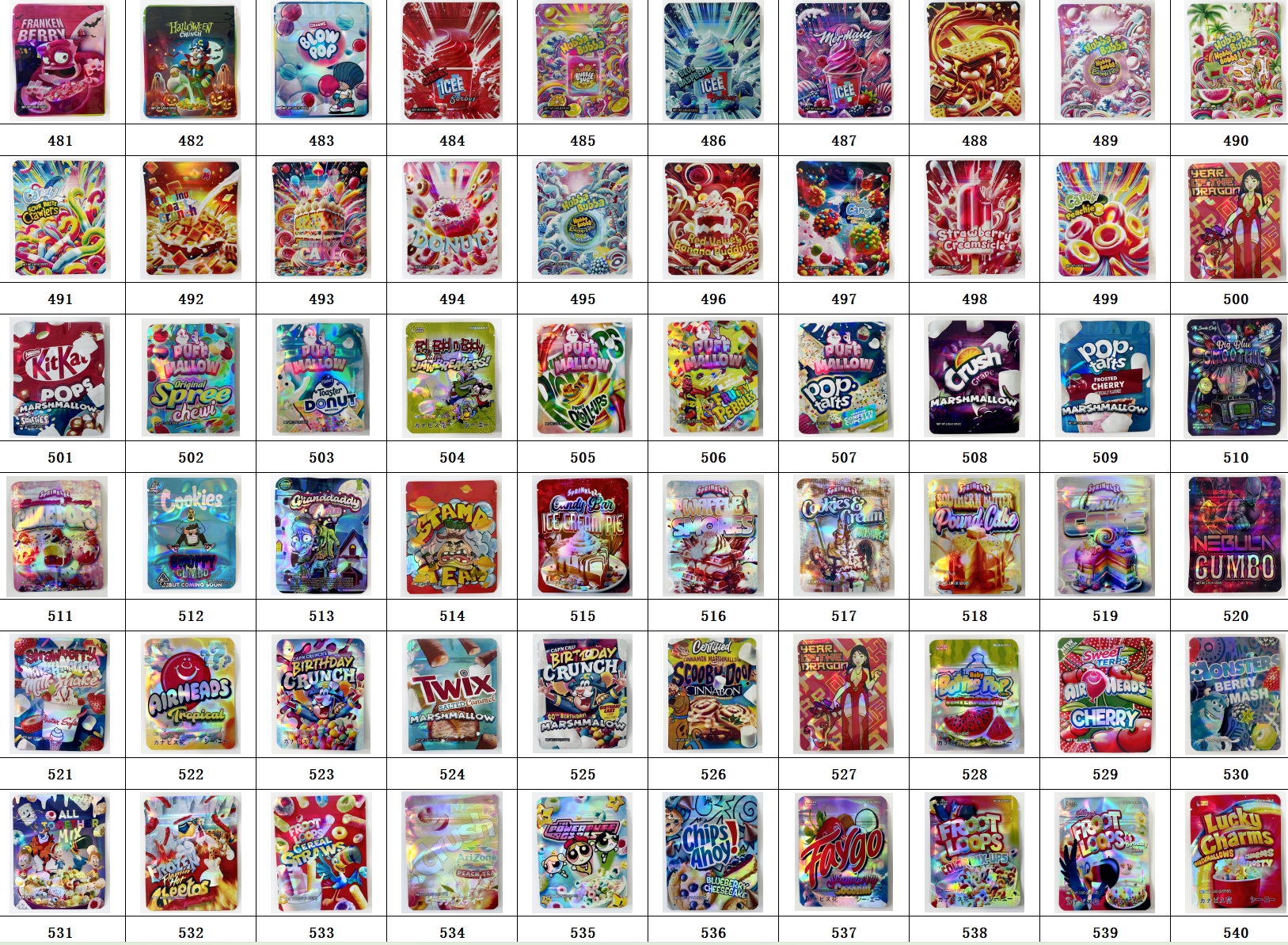 A857 Pocket 12.5x10cm For 3g and Many Different Model To Chooes