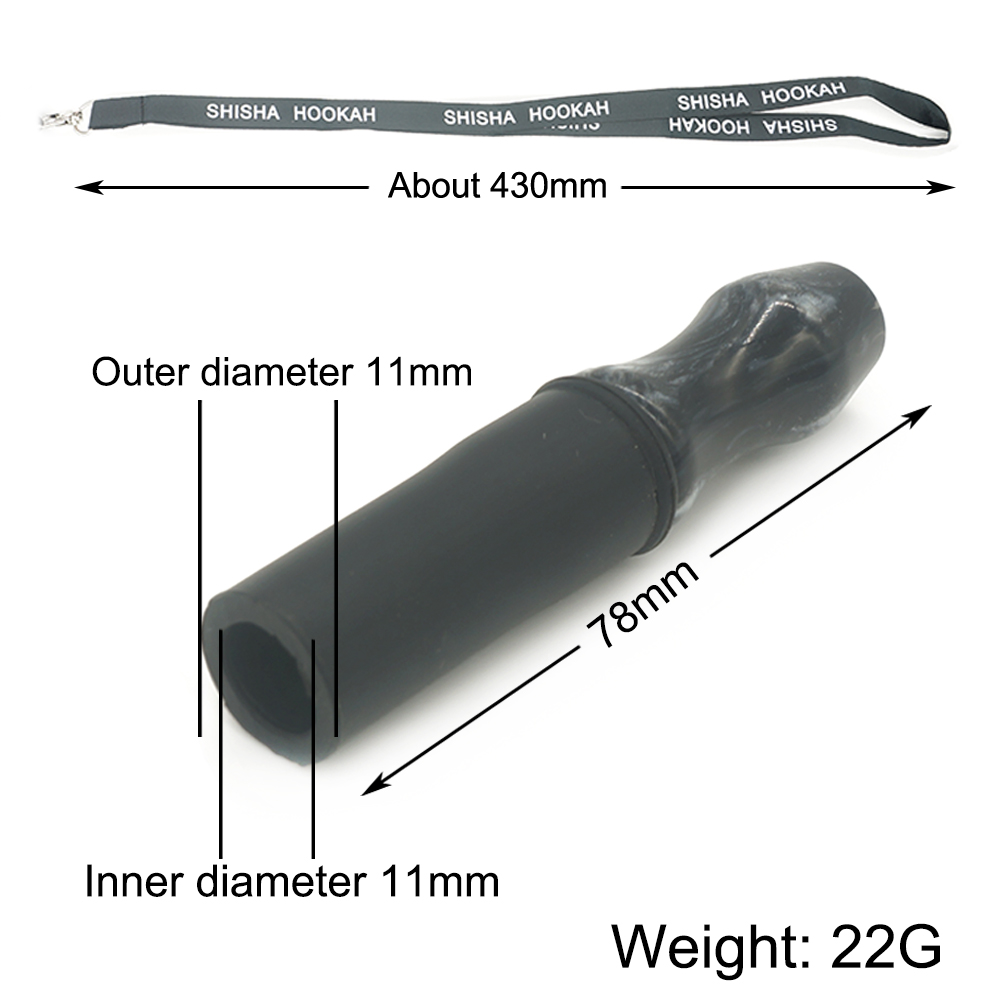 A183 Hookah Mouthpiece Resin Material Different Color