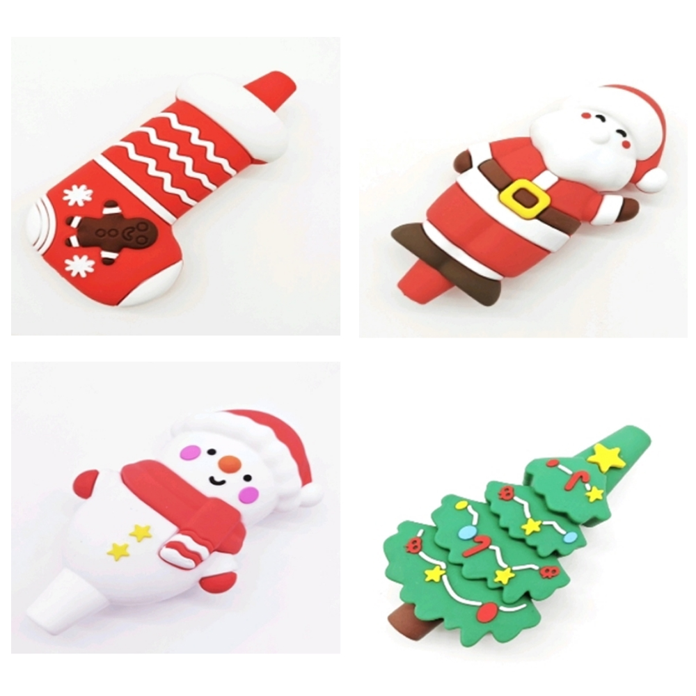 A2067 Christmas Silicone Pipe