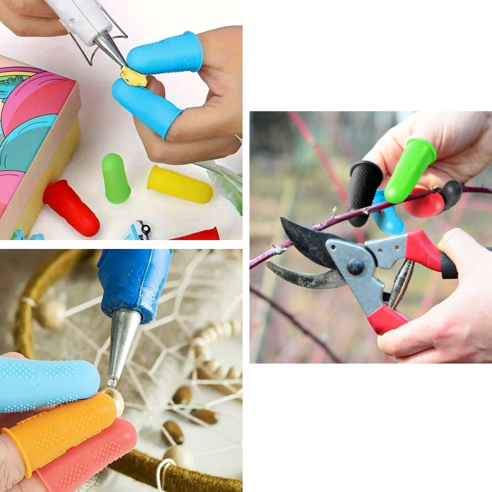 A882 Silicone finger protection set