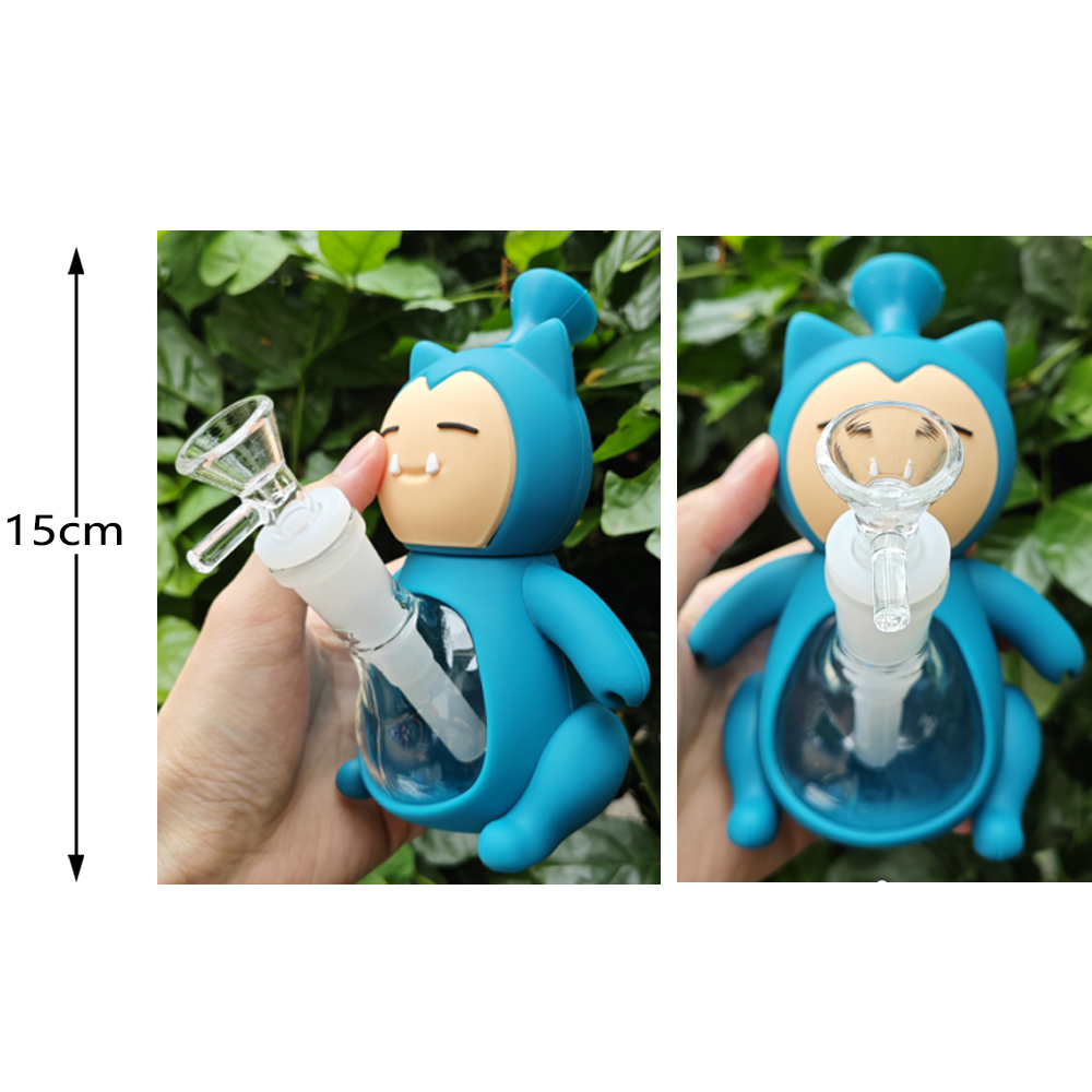 A2082 Snorlax Silicone Pipe Bong