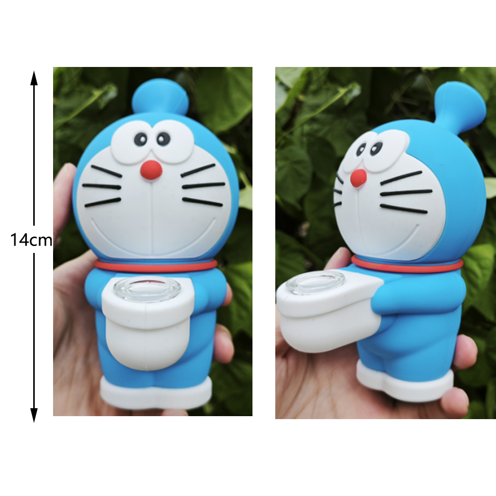 A2076 Doraemon Silicone Pipe Bong